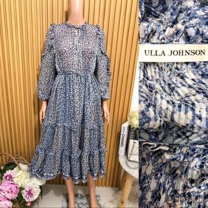 Ulla Johnson Women's Fantine Floral Silk Dress